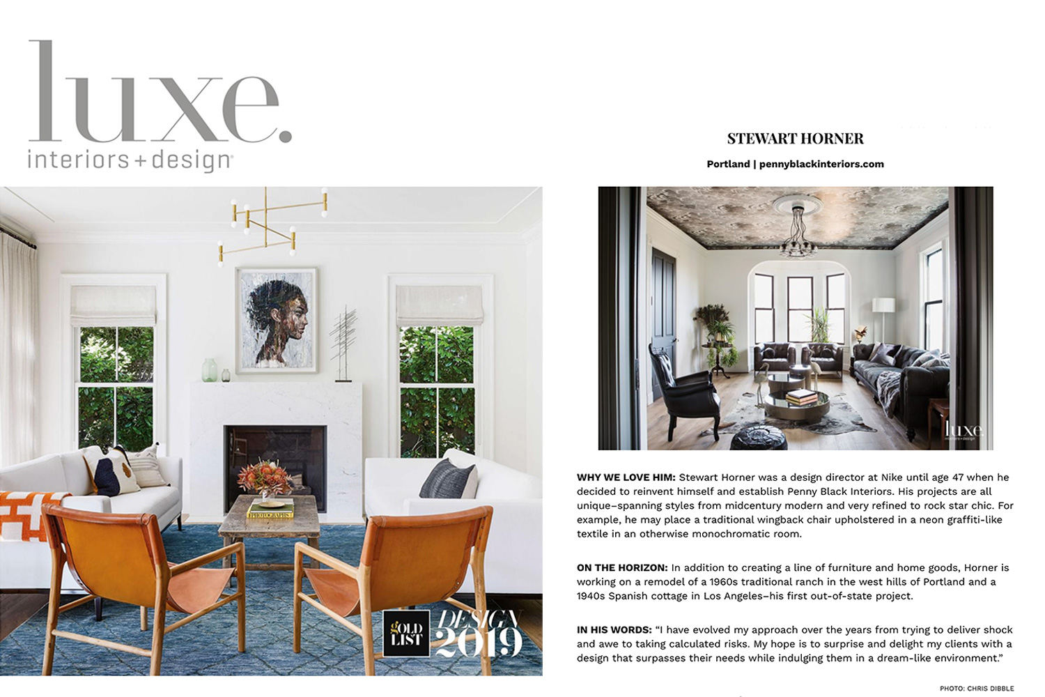 Luxe Jan/Feb 2019 Edition “Making Waves”